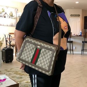 Authentic Gucci GG Supreme Ophidia Web Monogram